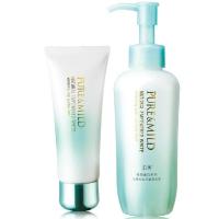 泊美PURE&MILD 植物奢白系列美白保湿补水超值2件套装水润（卸妆液150g+面膜100g）