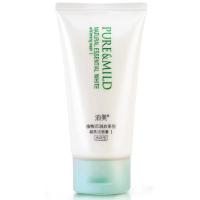 资生堂泊美PURE 植物芯润白系列凝亮洁面膏120g 清洁 洗面奶 滋润型