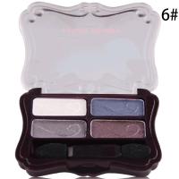 爱丽小屋ETUDE HOUSE 蜜桃花式闪亮四色眼影盒 6#烟熏