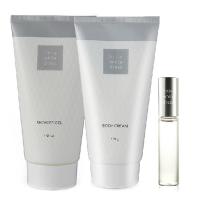 AVON雅芳 小白裙三件套 走珠香水9ml+香水沐浴露150ml+香体乳150ml 持久淡香 清新迷人