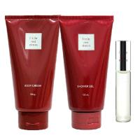 AVON雅芳 小红裙三件套 走珠香水9ml+香水沐浴露150ml+香体乳150ml 经典香水系列 魅力香调