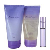 AVON雅芳 水晶鞋三件套 走珠香水9ml+香水沐浴露150ml+香体乳150ml 淡雅经典 香气持久