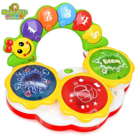 仙邦宝贝Simbable kidz 儿童7合1 非充电 音乐灯光手拍鼓拍拍鼓 婴儿玩具1-3岁益智早教音乐塑胶玩具