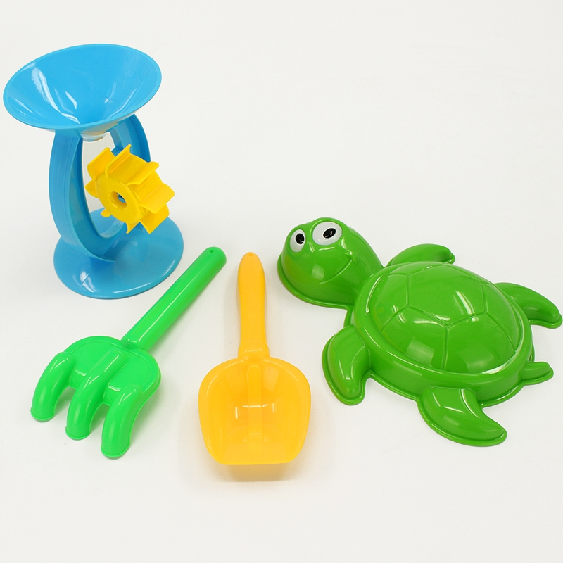 宾宇(Binyu)儿童沙滩戏水玩具4件套 男孩女孩玩具套装 4203