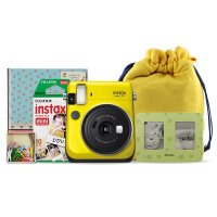 富士mini70黄色相机路人版 美颜自拍神器LOMO胶片相机礼物 官方正品