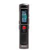 新科（Shinco）V25升级版录音笔8G 微型远距可调降噪 复读声控 50小时连录 mp3播放器音效调节 黑色