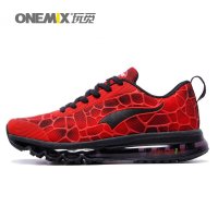onemix玩觅 新款气垫跑鞋情侣复古跑鞋透气缓震运动鞋女慢跑鞋