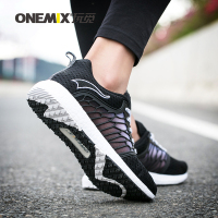 onemix玩觅 新款夏季蝉翼网面跑步鞋男透气减震轻质情侣运动鞋