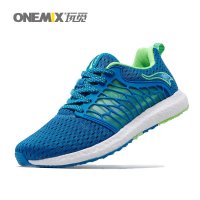 onemix玩觅 新款夏季蝉翼网面跑步鞋男透气减震轻质情侣运动鞋