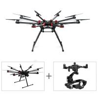 大疆 DJI 筋斗云 S1000 Premium 大八轴 专业 航拍飞行器 5D载机 Premium+A2+5D