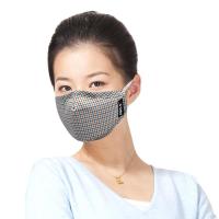 绿盾口罩防雾霾防尘防PM2.5防流感活性炭滤片口罩 女款橙格
