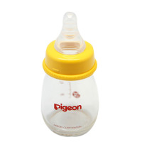 贝亲pigeon 婴儿玻璃果汁奶瓶50ml DA85