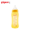 贝亲(Pigeon) 婴儿宽口径玻璃奶瓶 安心组合240ml(黄色)AA114