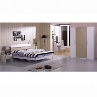 现代时尚简约风格彩色板式家具套房 成套家具卧室组合 卧室家具套装组合