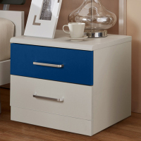 欧式烤漆床头柜现代时尚田园白色简约收纳柜木柜子斗柜简约时尚