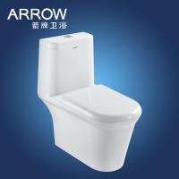 ARROW箭牌卫浴连体式节水坐便器喷射虹吸式座便器抽水马桶AB1283坑距300