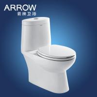 ARROW卫浴喷射虹吸式坐便器静音节水座便器洁具箭牌马桶AB1246坑距400