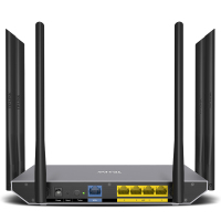 TP-LINK 无线路由器 双频千兆家用wifi穿墙高速 穿墙王11AC智能TL-WDR7800千兆版光纤宽带漏油器联通电信移动全网通路油器 wifi信号增加无线桥接WDS千兆端口