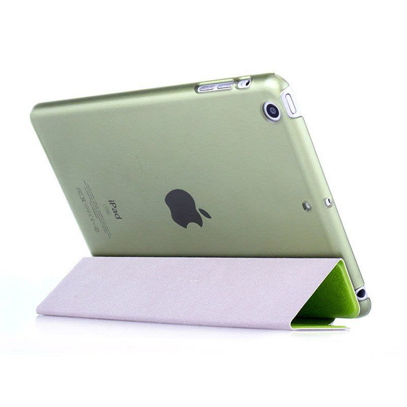 魅爱琳 ipad mini5保护套三折蚕丝纹ipadmini4保护壳迷你4外壳苹果平板电脑翻盖智能休眠支架简约商务轻薄图片