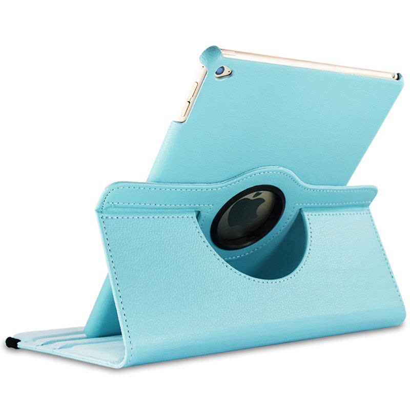 魅爱琳 iPad mini4旋转保护套 mini4保护壳 迷你4外壳 苹果平板电脑配件 智能休眠皮套 翻盖支架 简约时尚图片