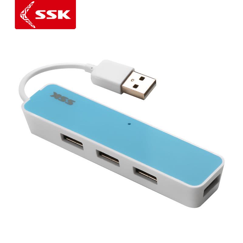 飚王（SSK）SHU026 一拖四4口USB2.0集线器分线器HUB笔记本电脑转换器扩展器图片
