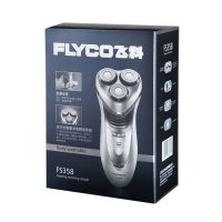 飞科(FLYCO) 剃须刀 FS358 充电式 三刀头 全身水洗 充插两用
