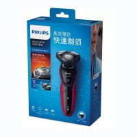 飞利浦(Philips)电动剃须刀S5095/58干湿双剃 一小时快充（代替PT866）三刀头刮胡刀 充电式 全身水洗