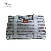 佩贝雅2014新款 欧美明星亮片包拼接帆布包 时尚双肩单肩多用包