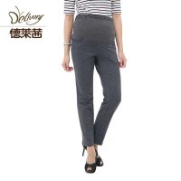 德莱茜 yfz孕妇裤子 长裤秋冬款托腹裤 经典款奥戴尔小脚裤