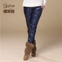 秋冬装新款孕妇裤春秋加绒加厚裤子长裤韩版时尚孕妇羽绒裤托腹裤