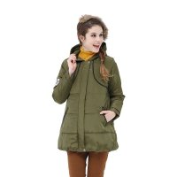 孕妇冬装时尚韩版大码孕妇装棉袄加厚孕妇棉衣外套女孕妇棉服大衣