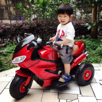 儿童电动摩托车三轮车大号玩具车可坐人宝宝电瓶男女小孩遥控童车