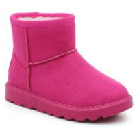 回力童鞋冬季款高帮儿童棉鞋男童女童纯色百搭加厚保暖棉鞋