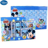 Disney迪士尼米奇文具礼品套装小学生文具礼盒儿童节生日礼物DM0009蓝色