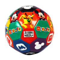 迪士尼宝宝小足球1-3岁充气弹力球类玩具儿童拍拍小皮球2号球幼儿