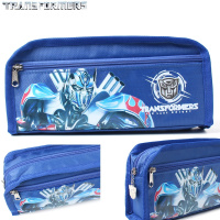 小学生变形金刚笔袋男童韩版可爱卡通多功能男孩铅笔袋创意布袋