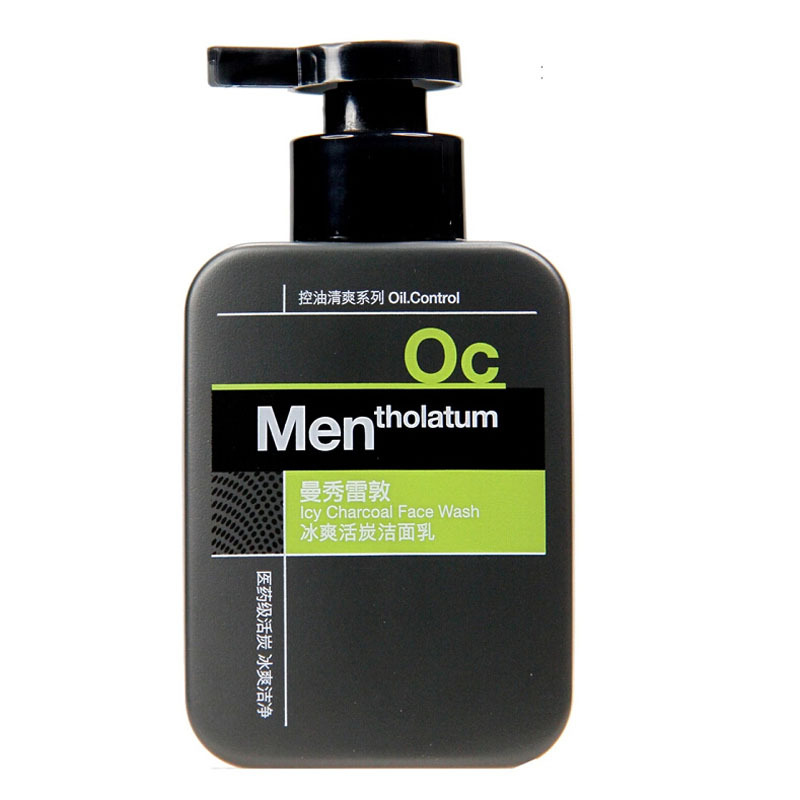 Mentholatum/曼秀雷敦 冰爽活炭洁面乳150ML