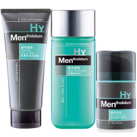 Mentholatum/曼秀雷敦 男士能量保湿活力套装 洁面膏100g+爽肤水120ml+修护润肤乳50g