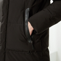 波司登BOSIDENG男士冬季常规外套纯色休闲连帽长款羽绒服男潮B70142009VL