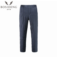 波司登BOSIDENG2017新品羽绒裤女 中老年外穿内穿直筒中腰百搭长裤B1701622