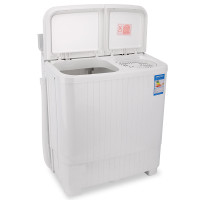长虹红太阳 XPB55-288S 5.5公斤双缸半自动波轮迷你洗衣机 单洗单脱小洗衣机