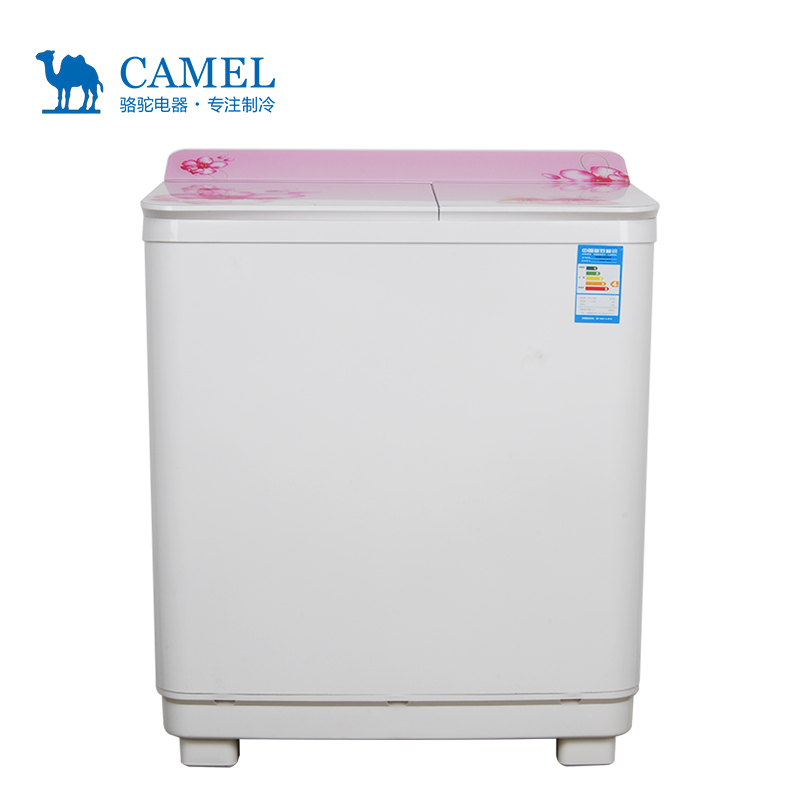 骆驼（CAMEL）XPB80-88SB 8公斤大容量双缸洗衣机 波轮半自动洗衣机