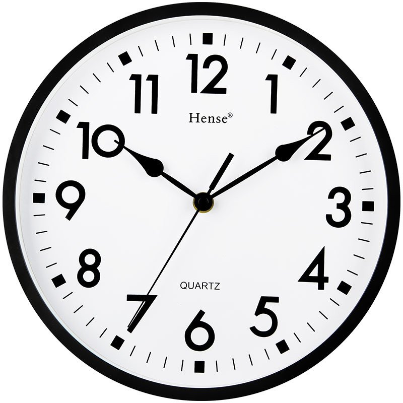 北极星polaris16英寸家用钟表简约大气夜光客厅大挂钟现代创意挂表