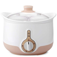 Midea/美的MD-BZH22A 隔水电炖锅正品白瓷电炖盅煲汤煮粥一锅三胆