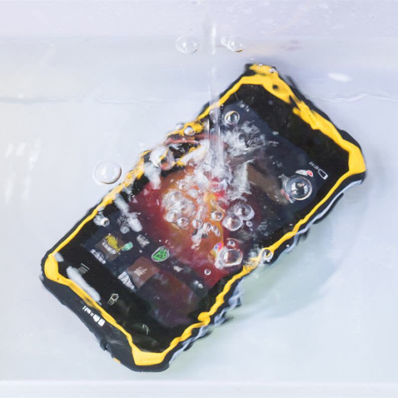 金圣达(GRSED)E6000电信联通移动4G全网通版IP68防水三防安卓智能手机大电池长待机老人机户外备用手机（橙色）图片
