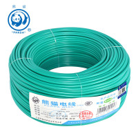熊猫电线 BVR2.5平方(绿色 100米)多股软线铜芯线 家装线缆 插座照明空调