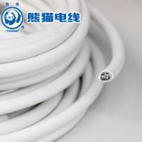 熊猫电线 高清电视线(白色 50米)卫星电视有线电视线 同轴射频线