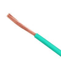 熊猫电线 ZR-BVR6(绿色100米)电缆阻燃线 多股软线 电线铜芯