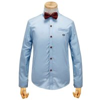 维杰斯 2014秋装新款男装长袖衬衫 男士韩版修身长袖衬衫 男休闲衬衫 男