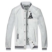 维杰斯 2014春秋装新款男装风衣外套 潮牌男休闲英伦短款修身薄款夹克风衣 男外套